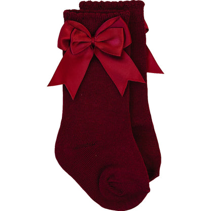 Mebie High Rise Bow Socks