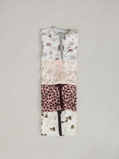 Farmhouse Bamboo Zipper