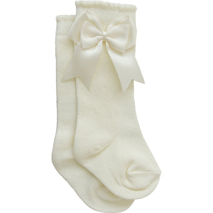 Mebie High Rise Bow Socks