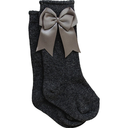 Mebie High Rise Bow Socks