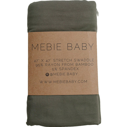Olive Bamboo Stretch Swaddle