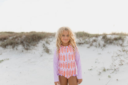 Mia Surfboard Zip Swimsuit