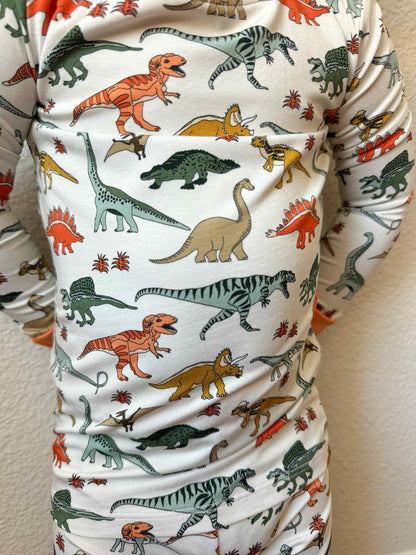 Bamboo Dinosaur Two Piece Set