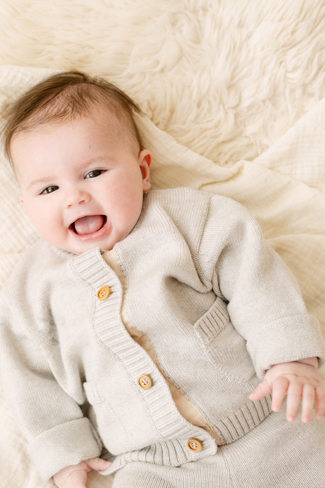 Light Heather Merino Wool Set