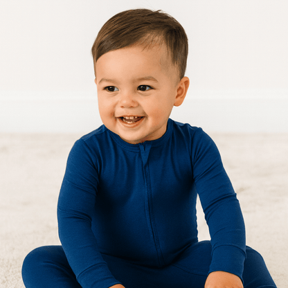 Dark Blue Romper