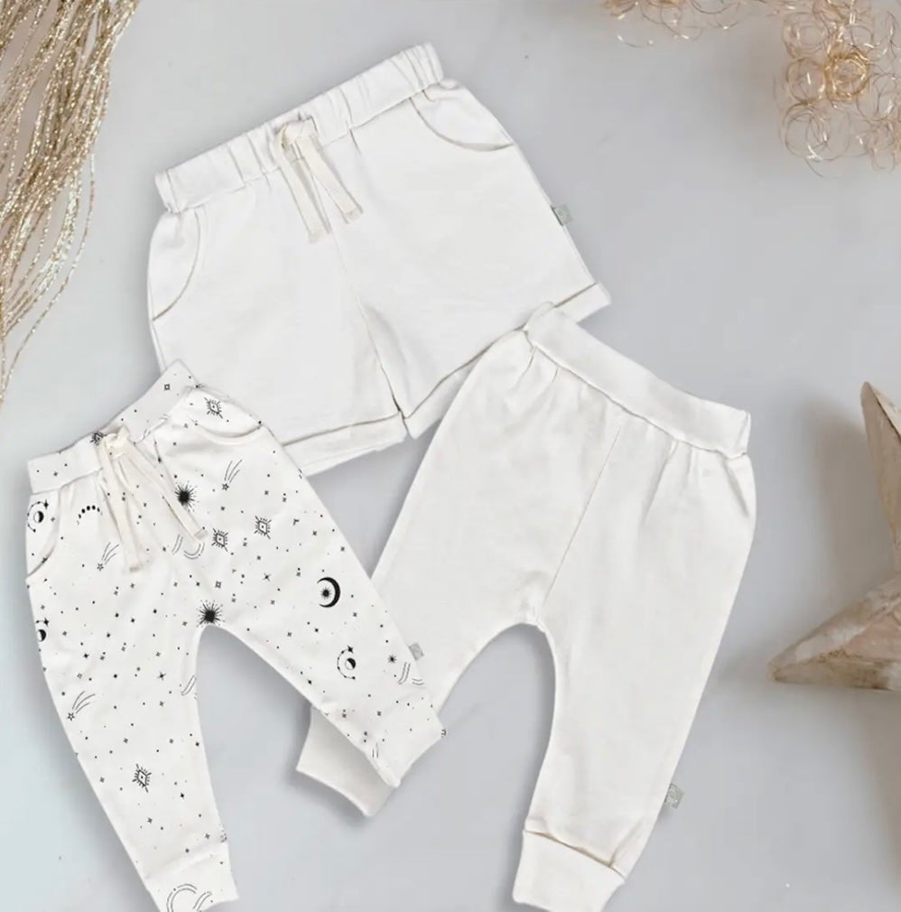basics pants | ivory