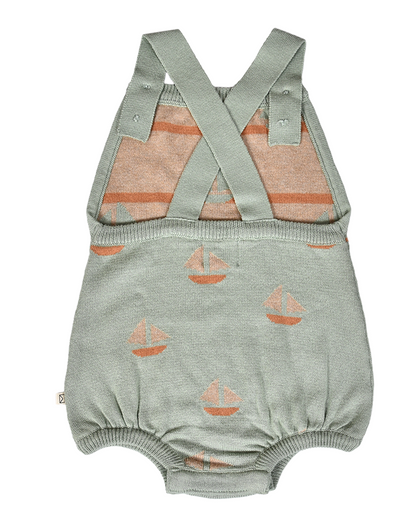 Seafoam Sailboat Romper