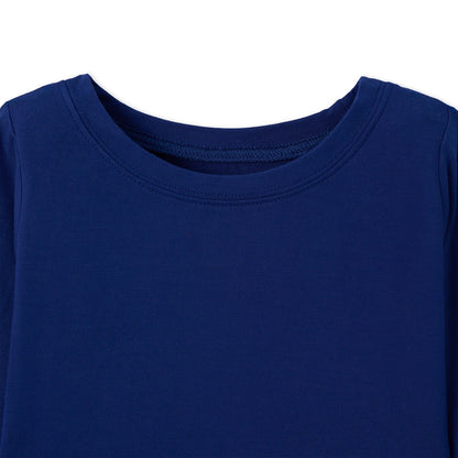 Blue Depths Long Sleeve Bamboo Pajama Set