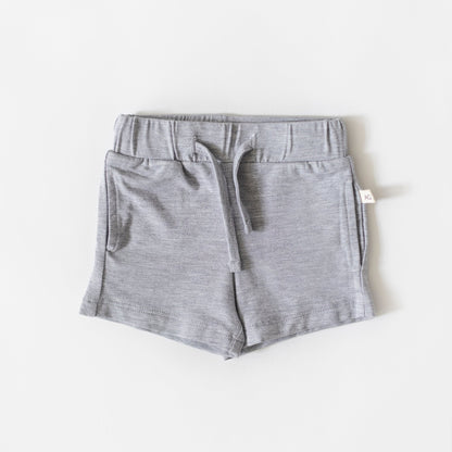 Heather Grey Modal Shorts