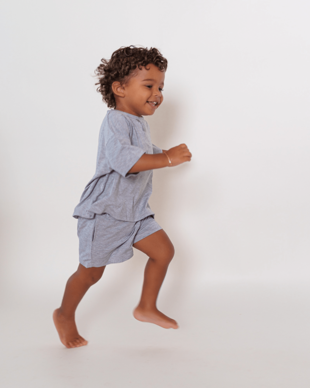 Heather Grey Modal Shorts