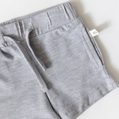 Heather Grey Modal Shorts
