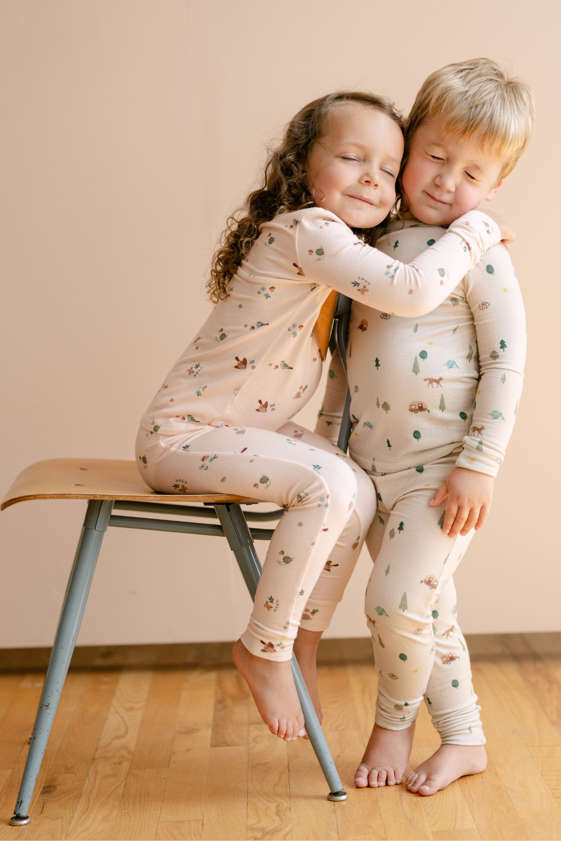 Toddler Modal Pajama Set in Camping