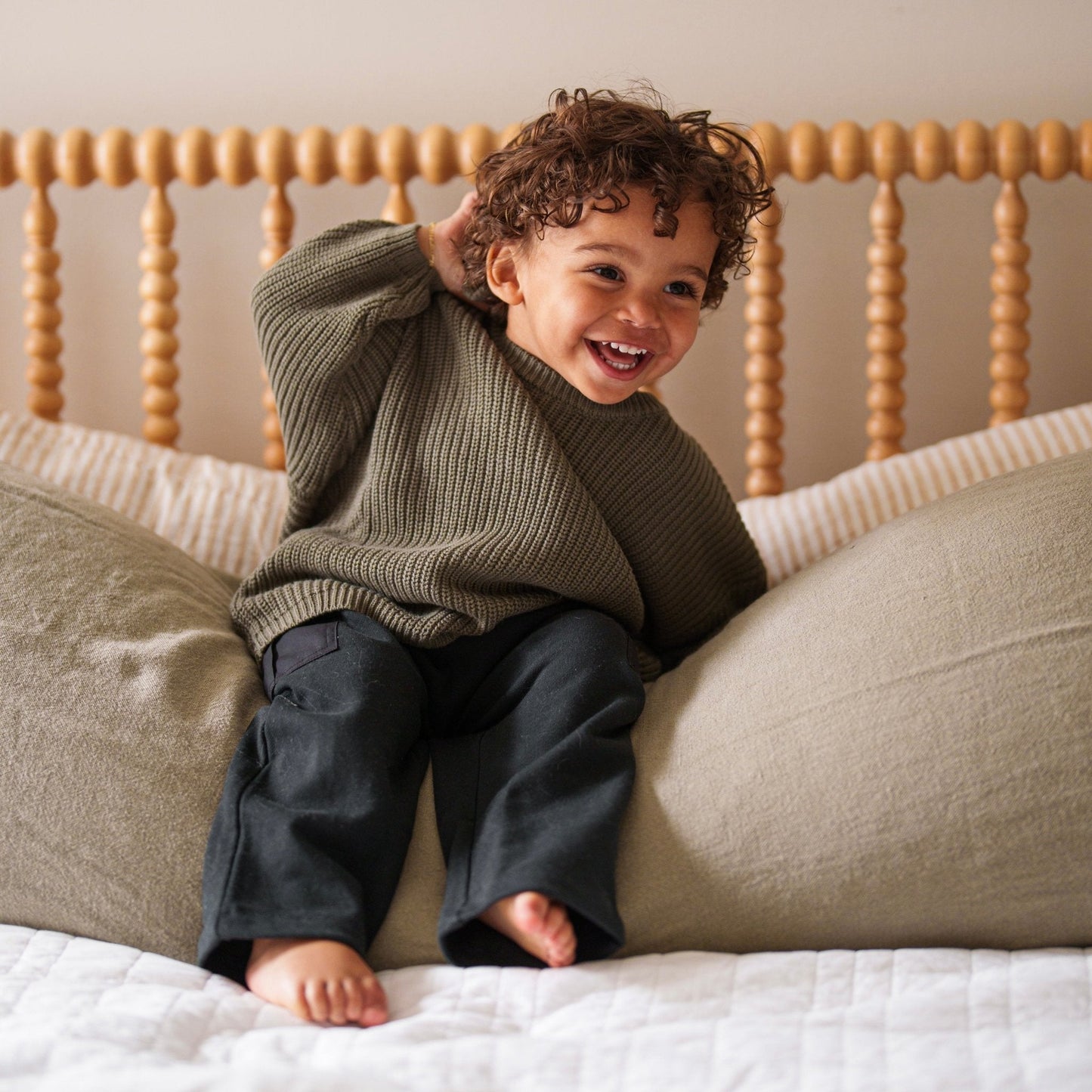 Organic Chunky Knit Sweater