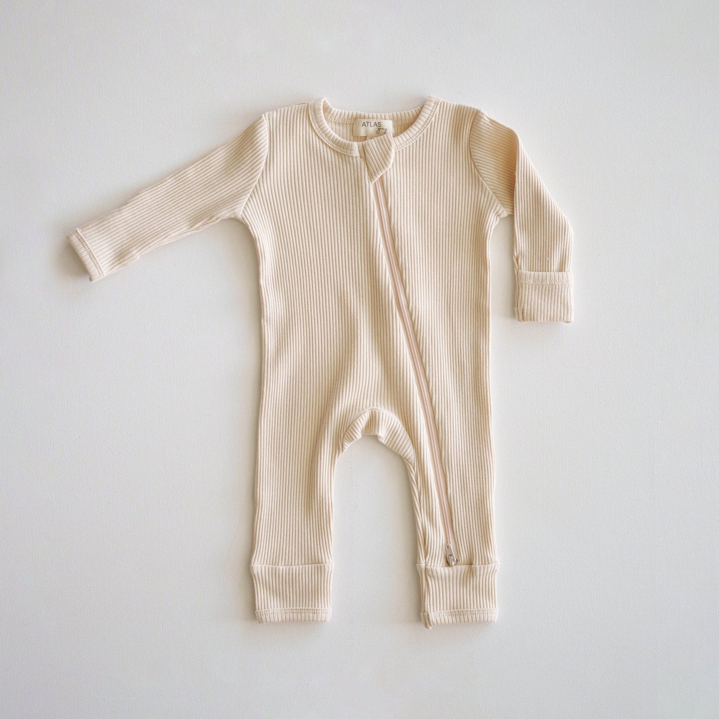 Sand Organic Cotton Romper
