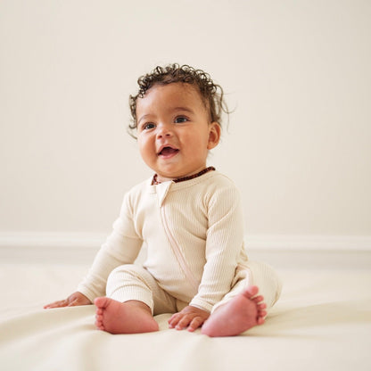 Sand Organic Cotton Romper