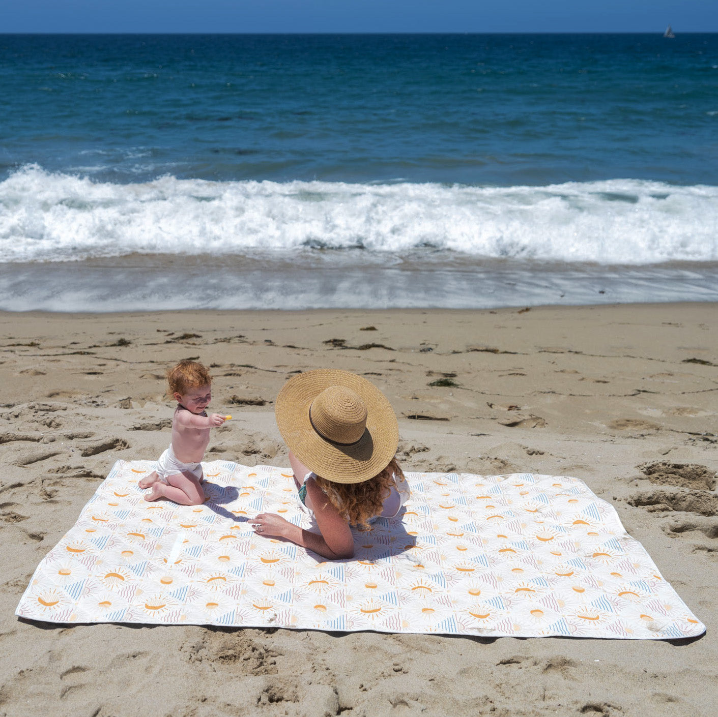 The Shwally Picnic Blanket - Sunny Jungle