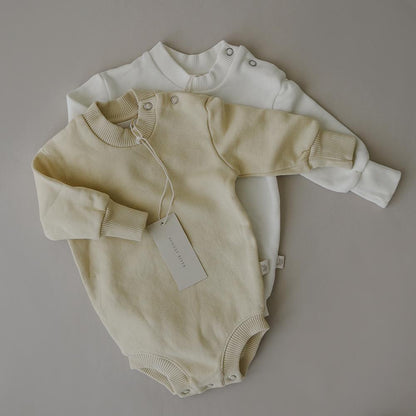 Sweatshirt Romper | Milk