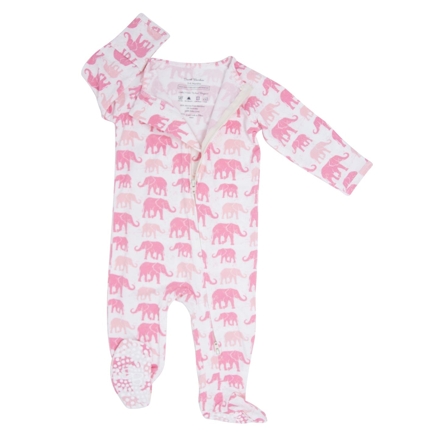 Pink Elephant Footie