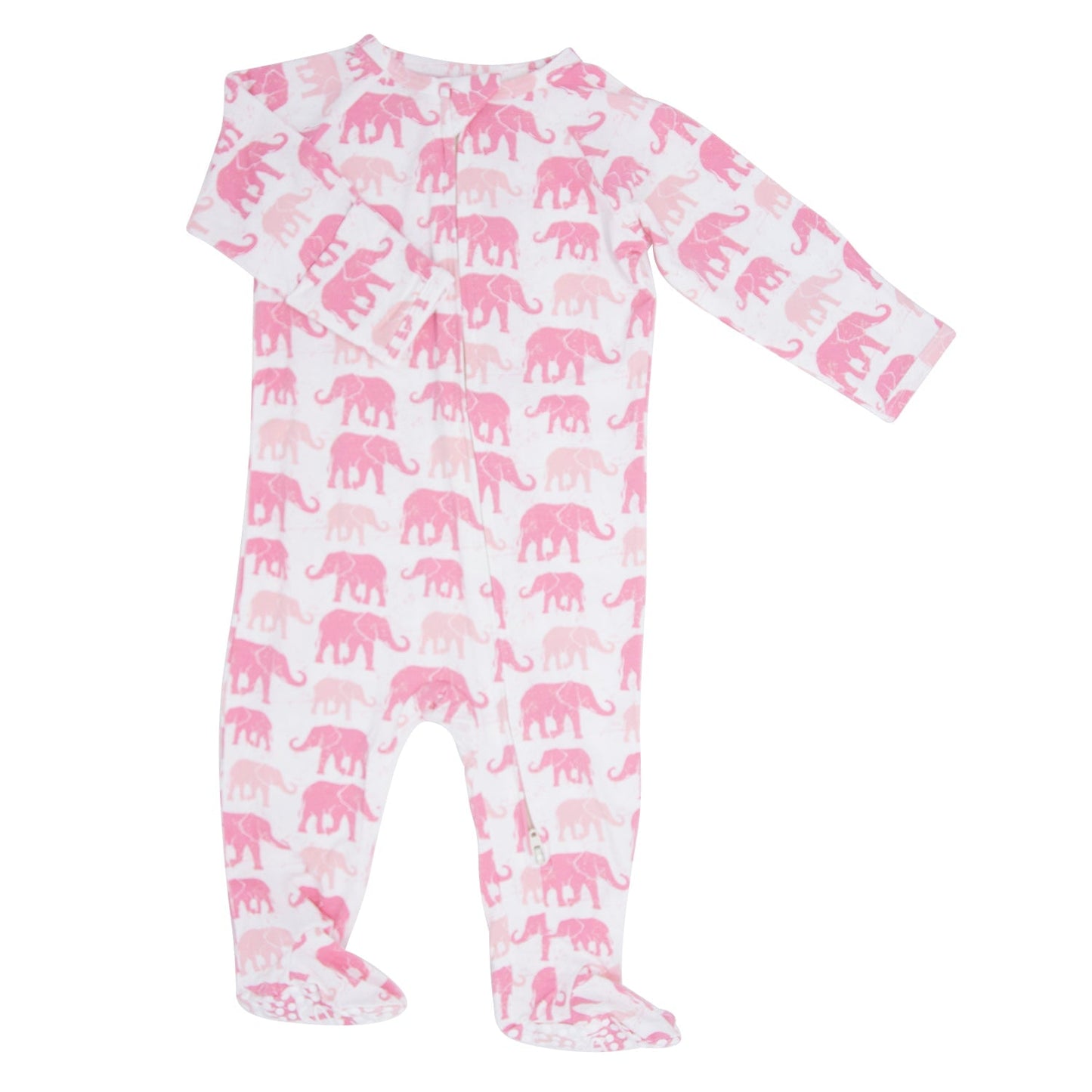 Pink Elephant Footie